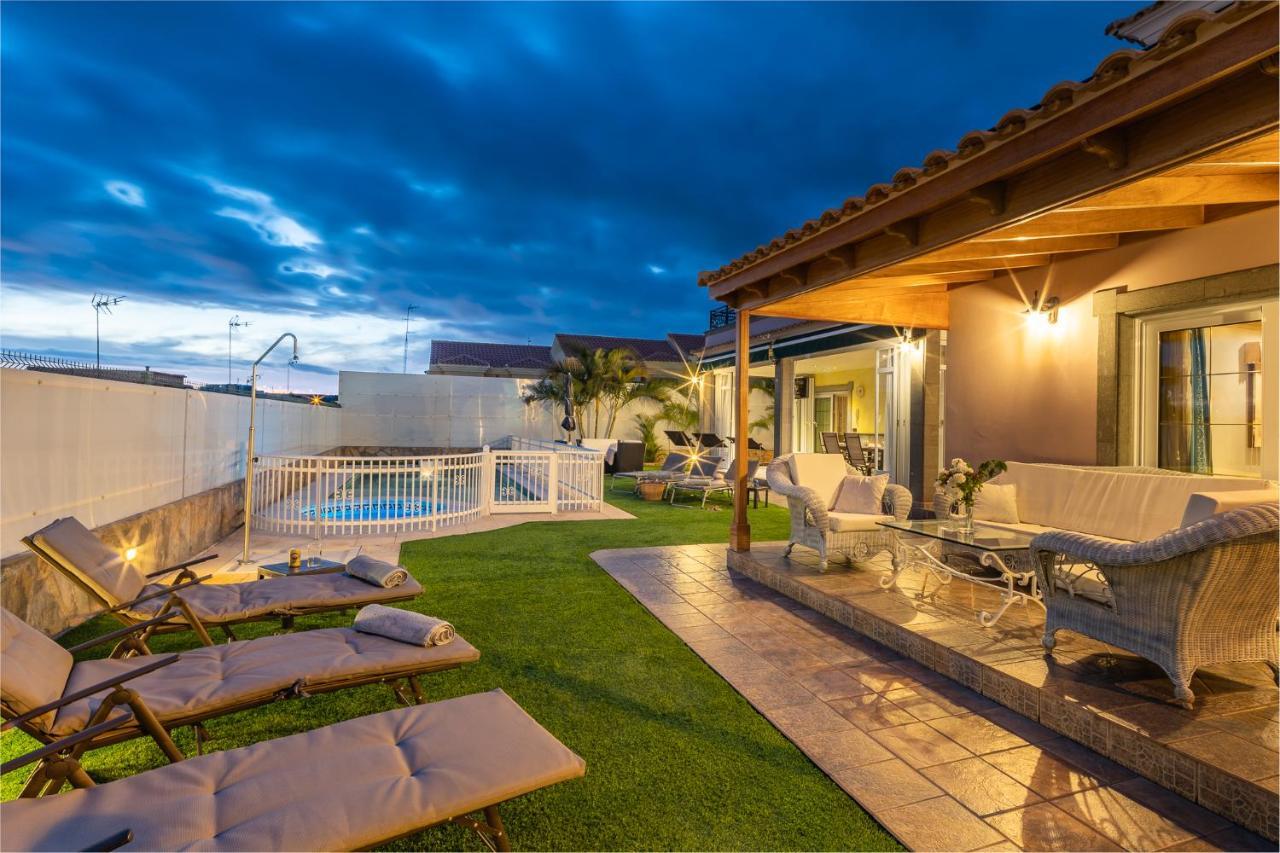 Villa Dalara Maspalomas, Private Pool And Jacuzzi Maspalomas  Dış mekan fotoğraf