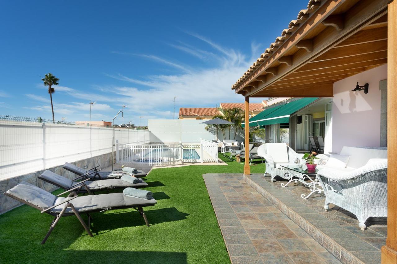 Villa Dalara Maspalomas, Private Pool And Jacuzzi Maspalomas  Dış mekan fotoğraf