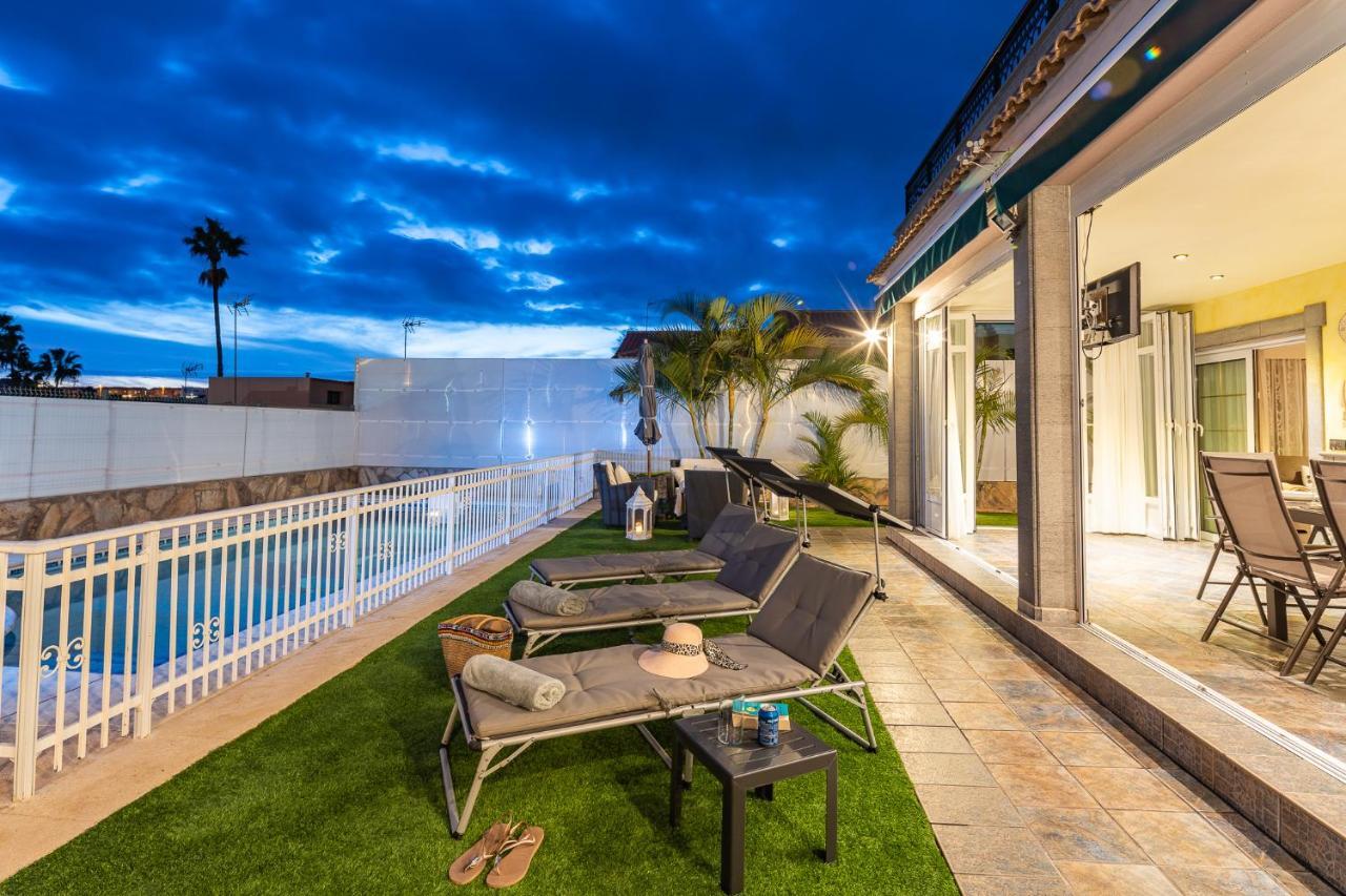 Villa Dalara Maspalomas, Private Pool And Jacuzzi Maspalomas  Dış mekan fotoğraf